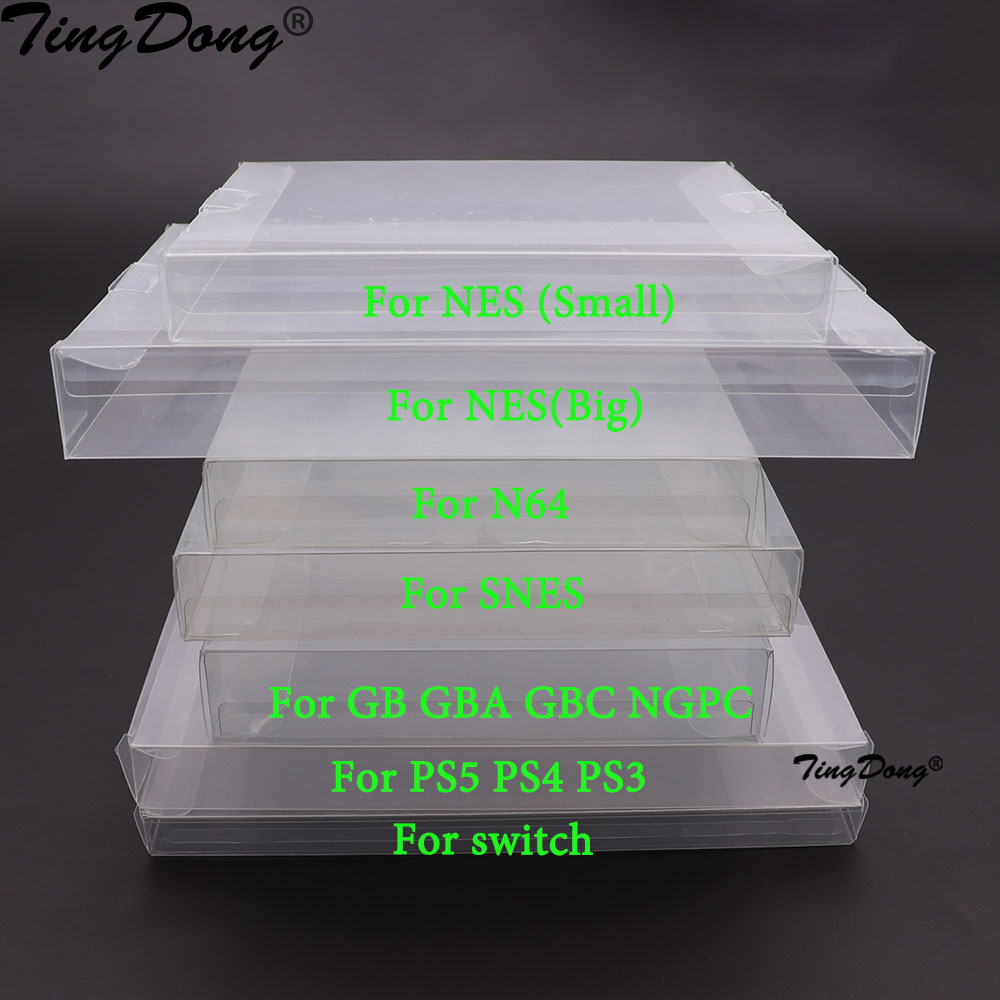 Funko Pop Protector - 10 buah casing kotak kartrid Game