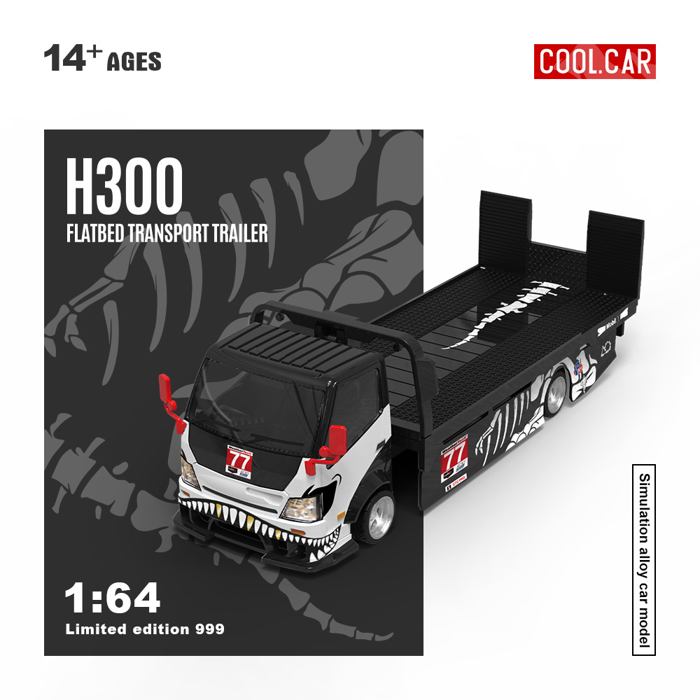 Die Cast Car 1 64 - *Pre-sale* Mobil Keren 1:64 H300 Flatbed