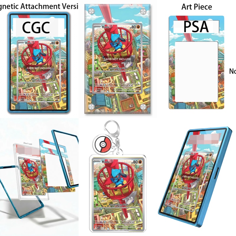 Display Case Acrylic - Pajangan Seni untuk Promo Pokemon Scarlet