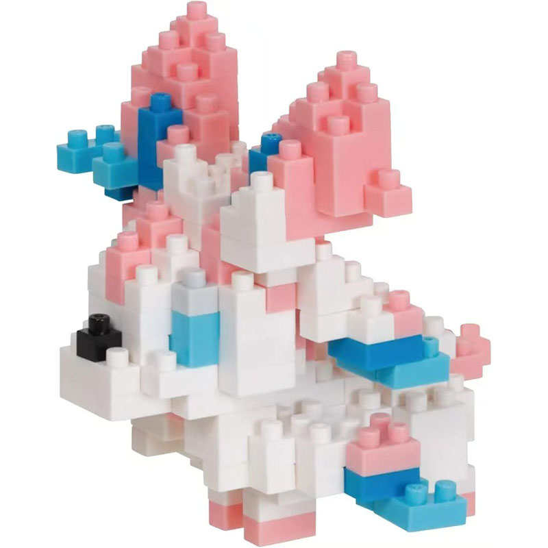 Building Block Mini - Kawaii Nanoblock Asli Pokemon Eevee Blind