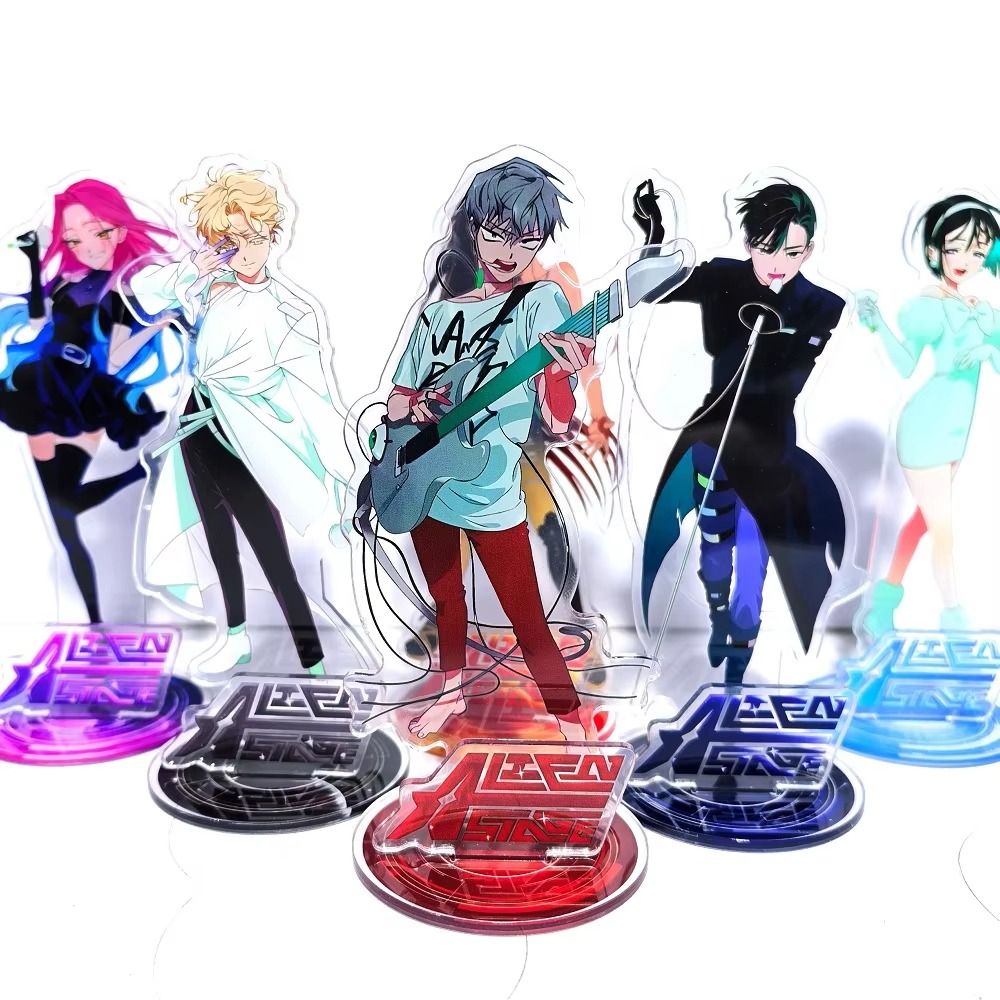 Action Figure Stand - Stand Akrilik Alien Kawaii Luka Mizi