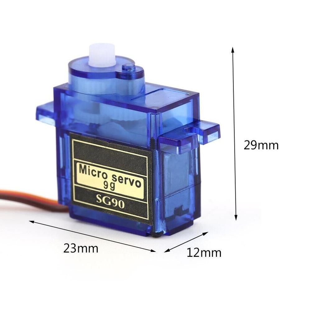Model Airplane Plastic - 1/5/10 Buah Sg90 Servo Digital untuk