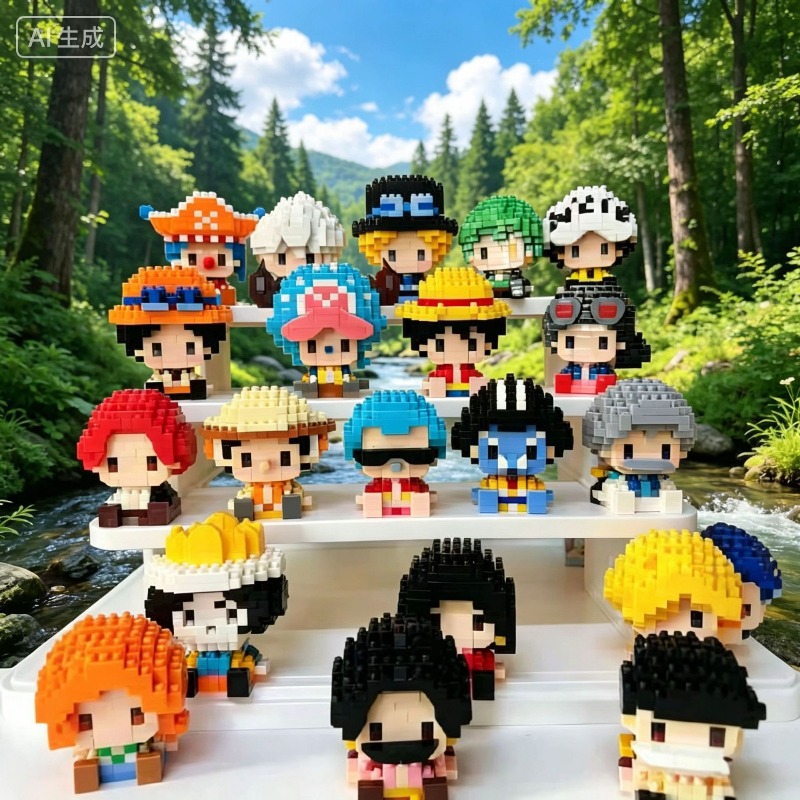 Building Block Mini - ONE PIECE Baru Sun God Nika