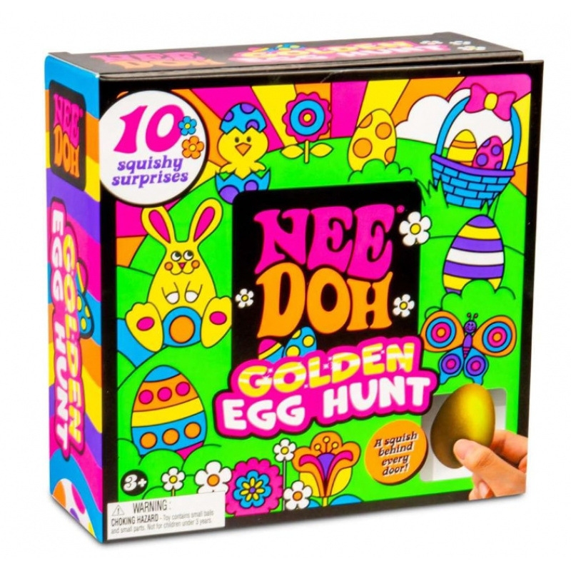 Mystery Box Blind Bag - Golden Egg Treasure Hunt Squishy, Mainan