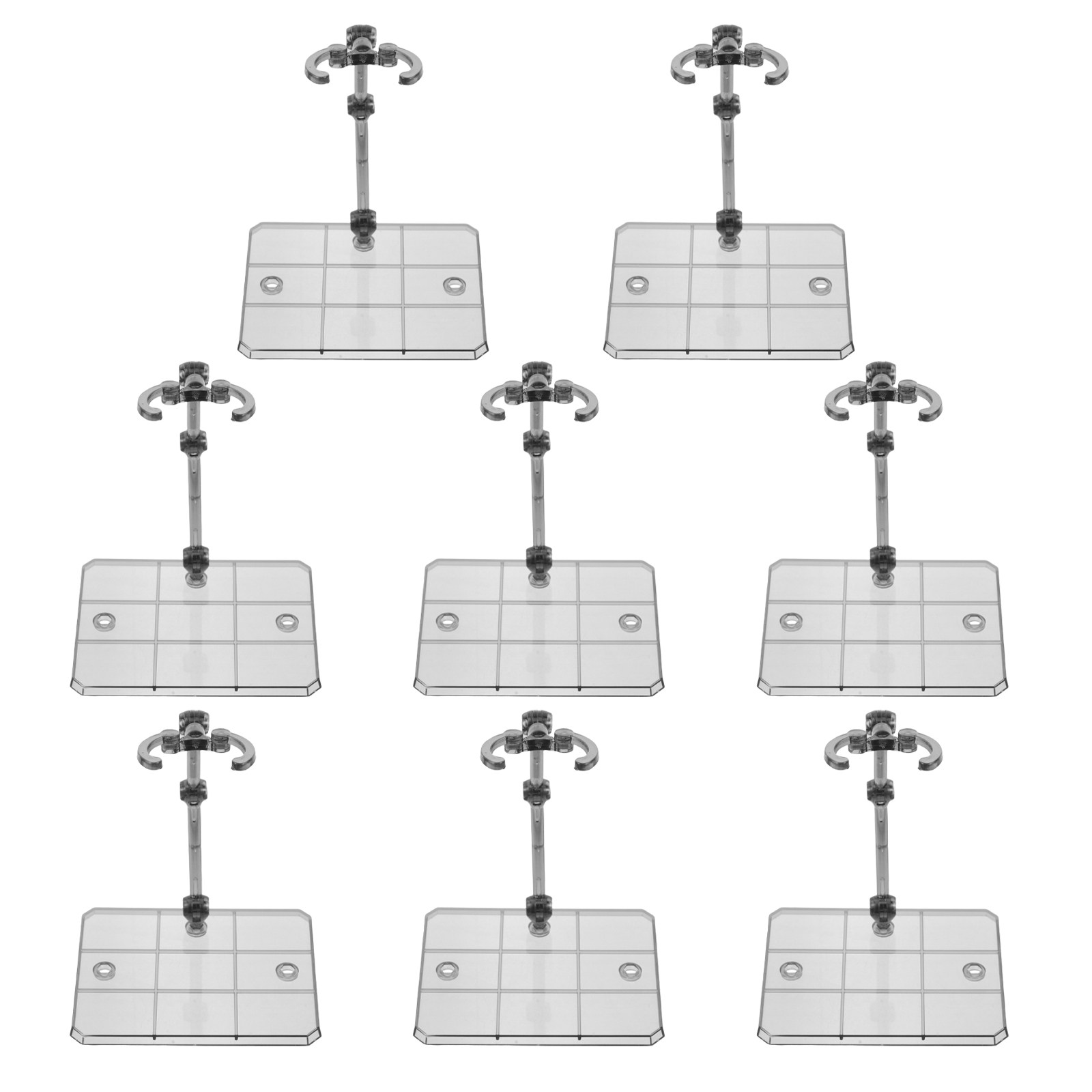 Action Figure Stand - 8Pcs Stand Figur Aksi Serbaguna, Penyangga