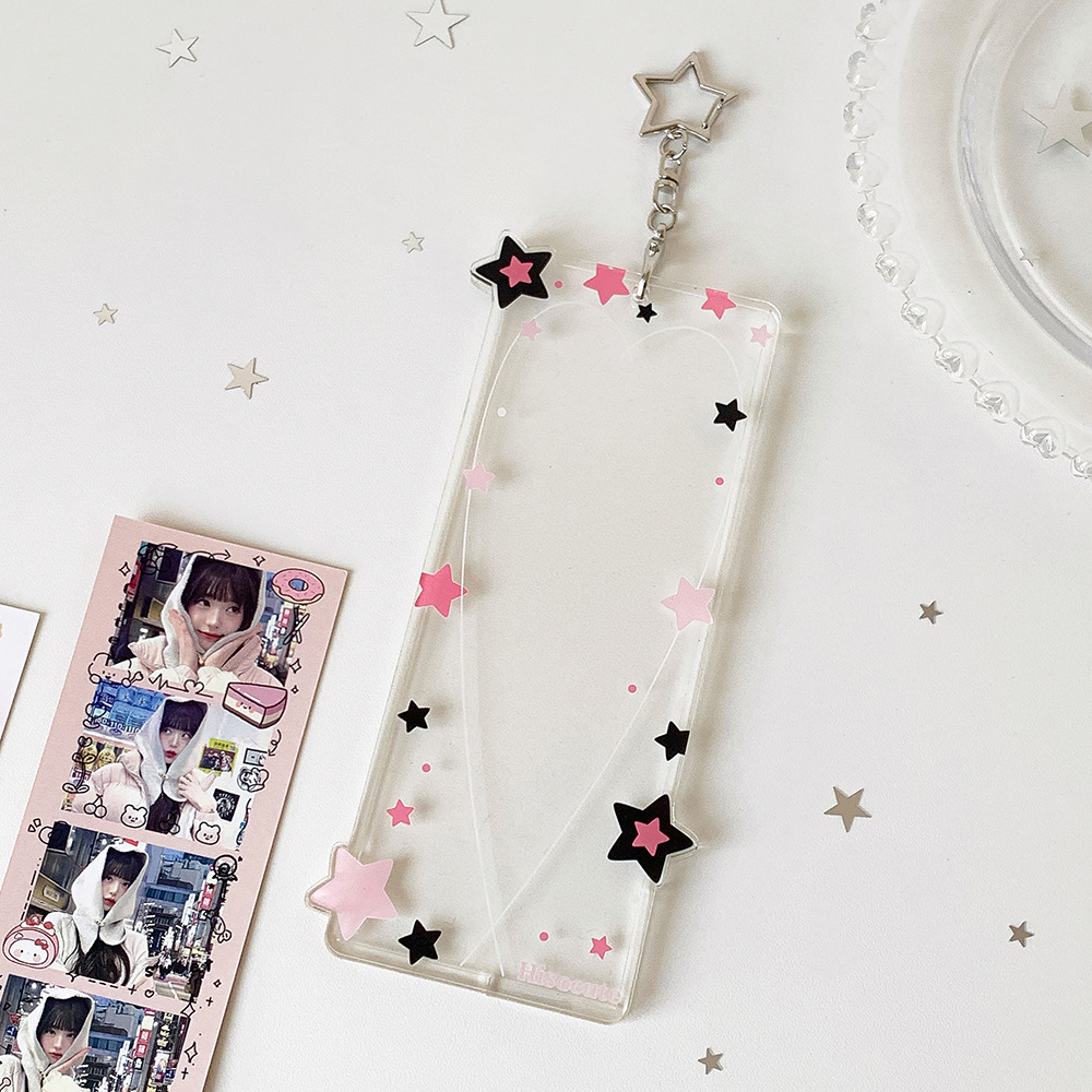Display Case Acrylic - Ins Wind Star Life Set Kartu