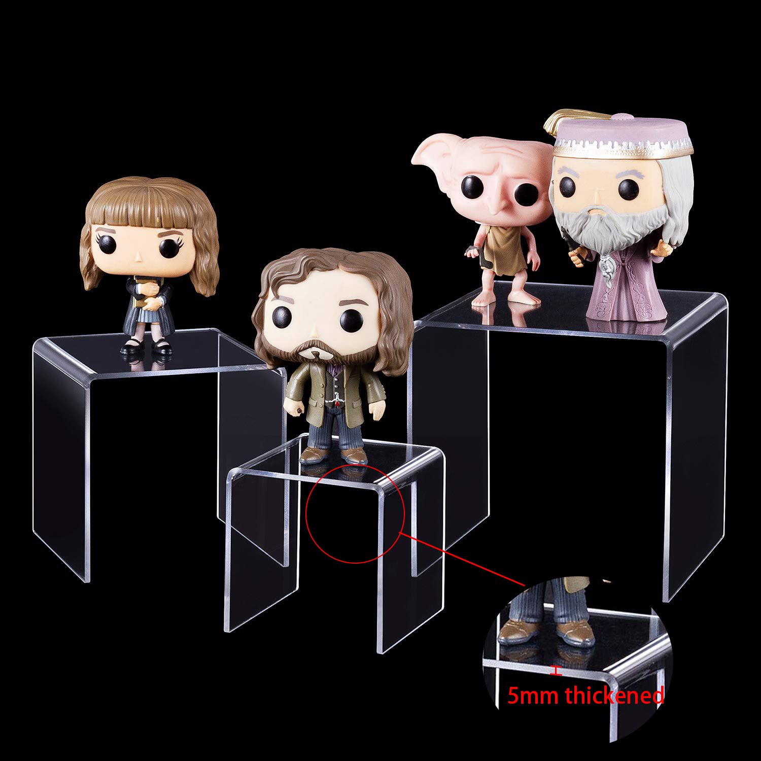 Pop Display Shelf - Rak Display Akrilik Bentuk U 15