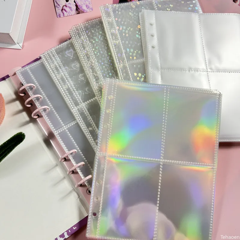 Card Penny Sleeve - 1-4 Grid Transparan Photocard Binder Inner