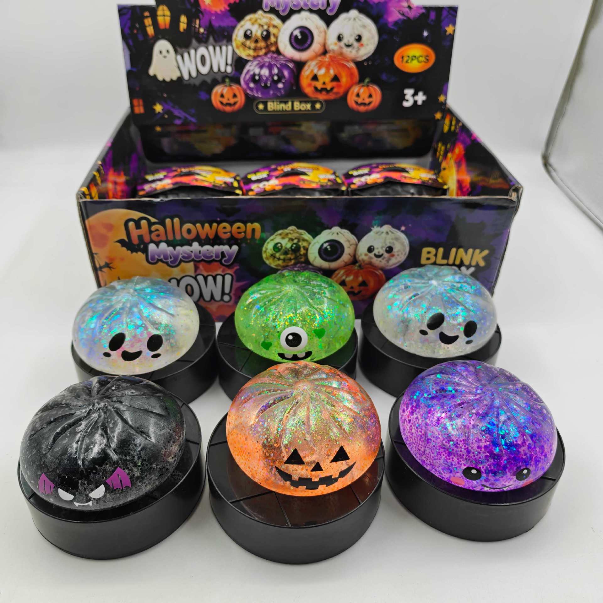 Vinyl Figure Blank - Roti Maltose Halloween Kreatif Bentuk Hantu,