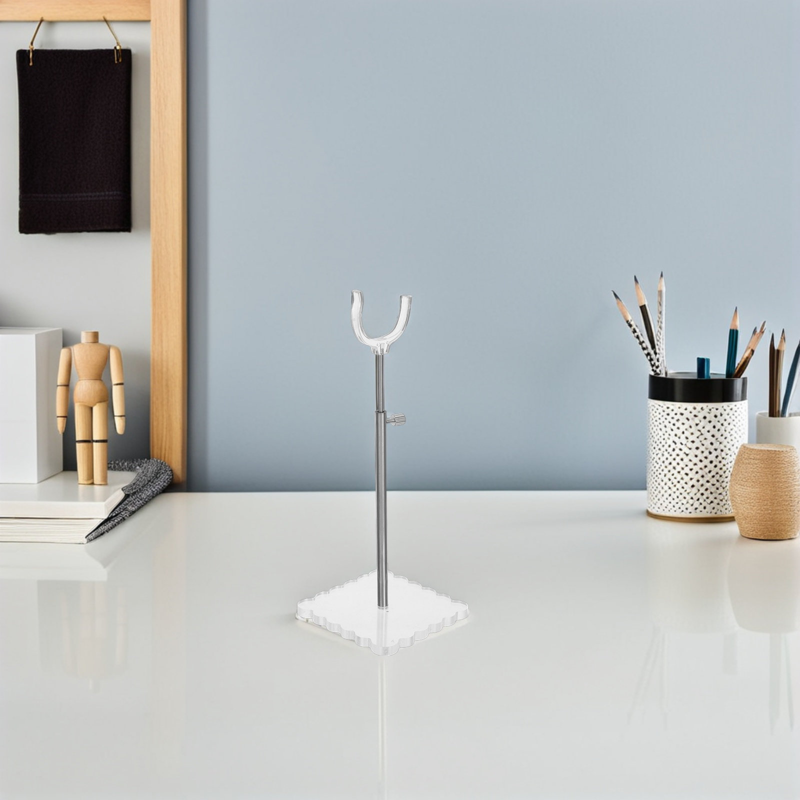 Action Figure Stand - 1Set Stand Display Akrilik yang Dapat