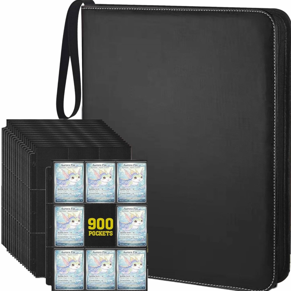 Card Penny Sleeve - Album Binder Kartu 900 Kantong Dengan