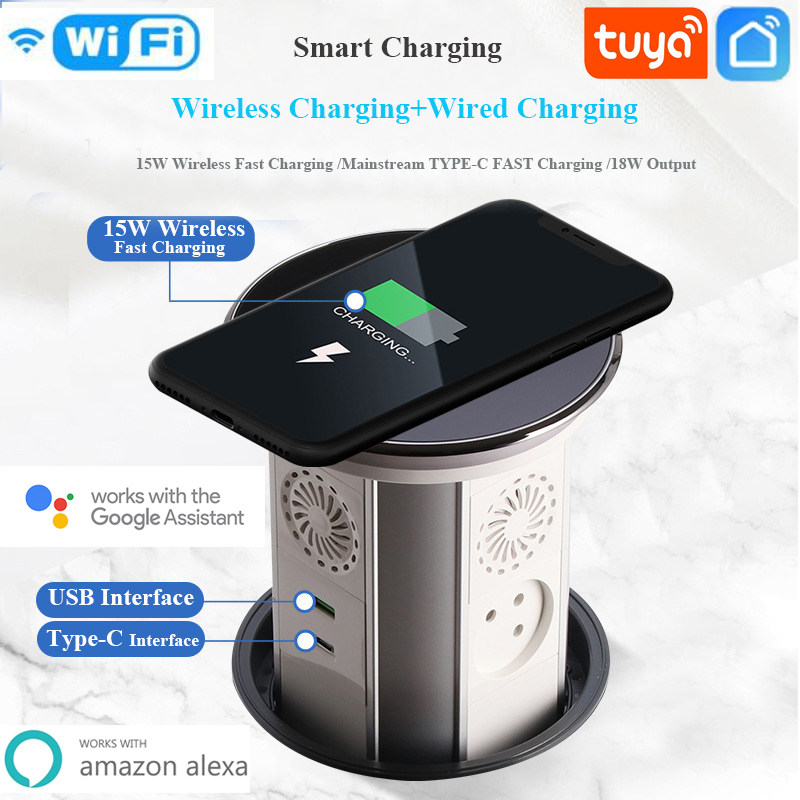 Pop Display Shelf - WIFI Tuya Sentuh Otomatis Mengangkat Meja