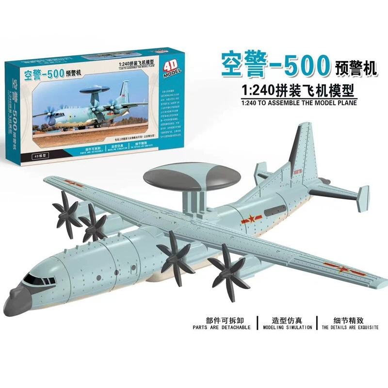 Model Airplane Plastic - Model Pesawat Terbang Rakitan 4D Pesawat