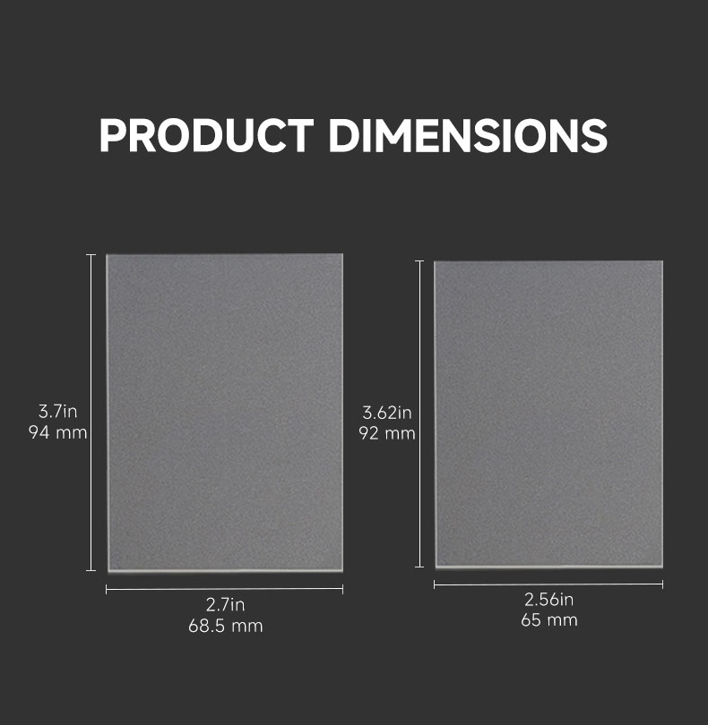 68.5x94mm/65x92mm Premium Clea - Card Penny Sleeve ulasan dan harga