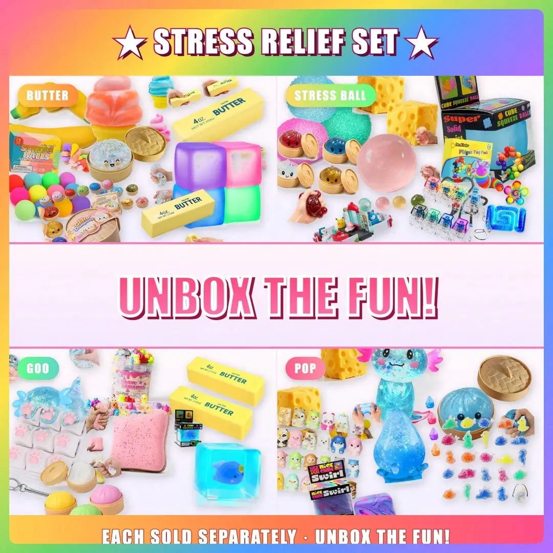 100styles Squishy Squeeze Fidg - Mystery Box Blind Bag ulasan dan harga
