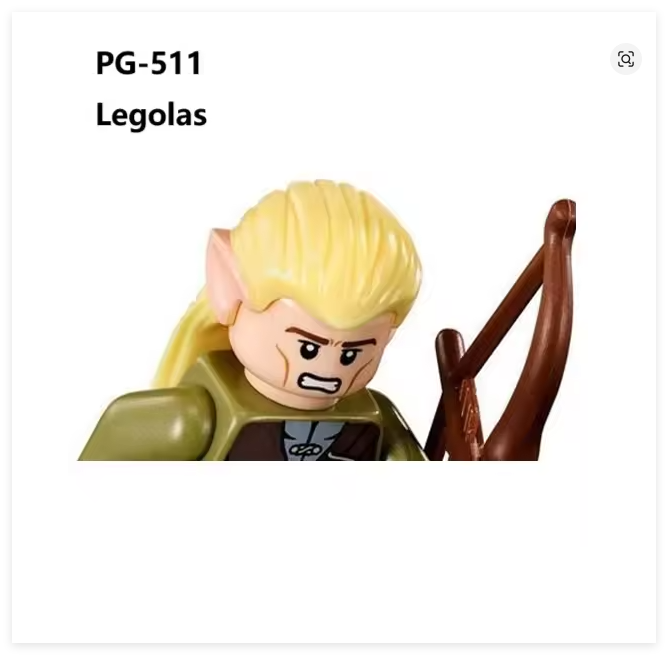 Set Blok Bangunan Lord of the  - Building Block Mini ulasan dan harga