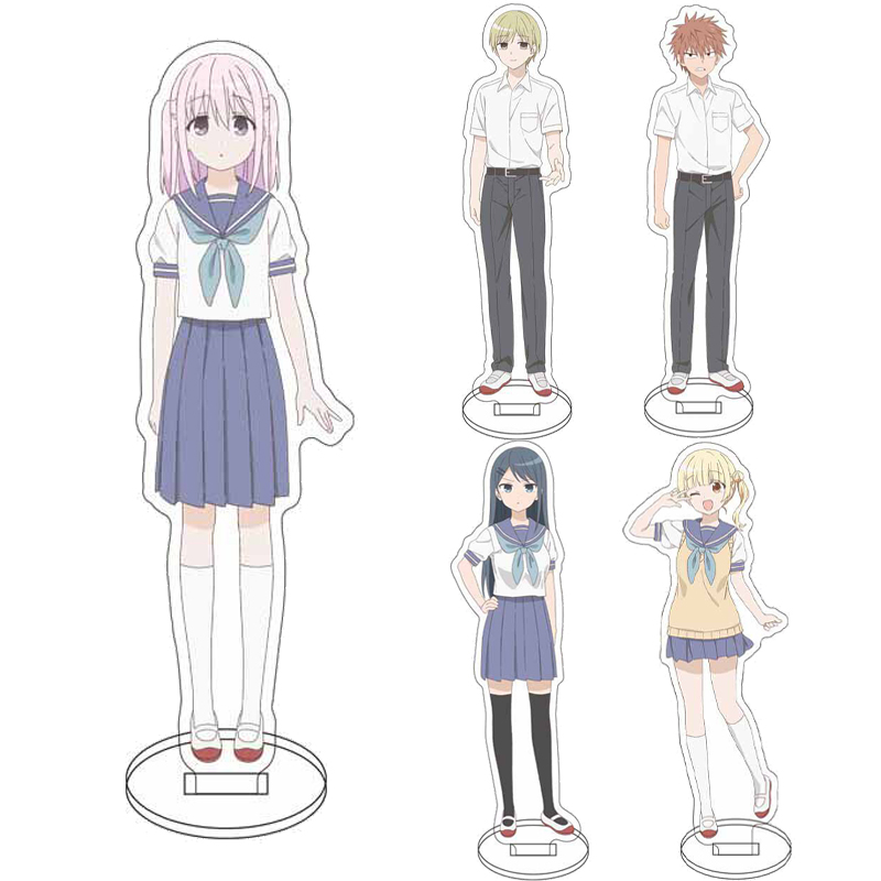 16CM Anime Kashiwada yang Tida - Figma Stand Set ulasan dan harga