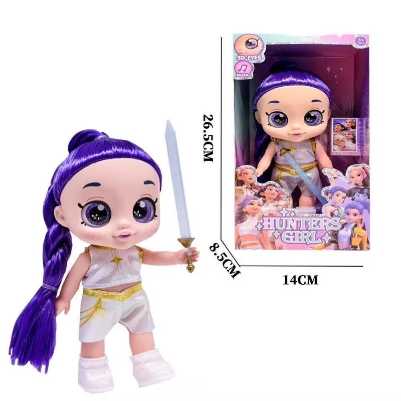 Boneka Demon K-Pop Hunters Gir - Vinyl Figure Blank ulasan dan harga