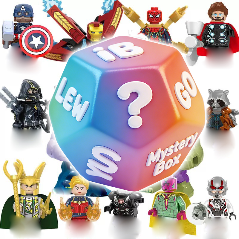 Balok bangunan karakter kartun - Building Block Mini ulasan dan harga