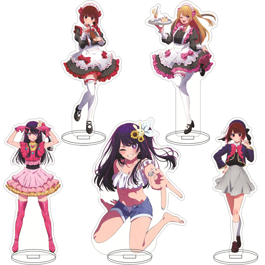 Figur Anime 16CM Oshi no Ko Ho - Figma Stand Set ulasan dan harga