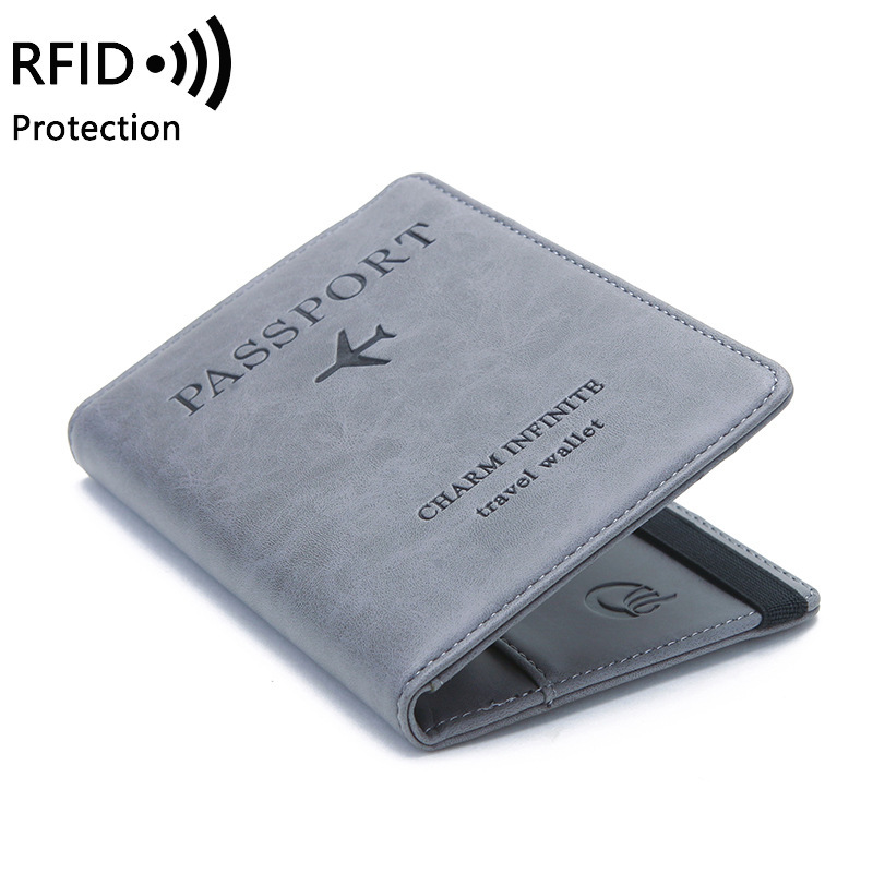 Tempat Paspor Kulit PU Uniseks - Card Top Loader ulasan dan harga