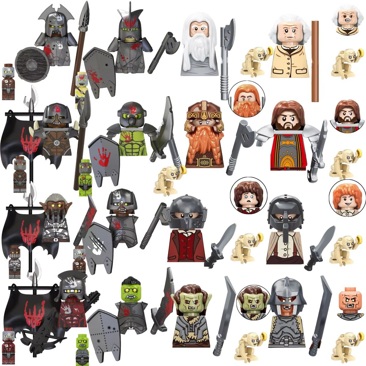 Mainan Figur Aksi Mini Blind B - Building Block Mini ulasan dan harga