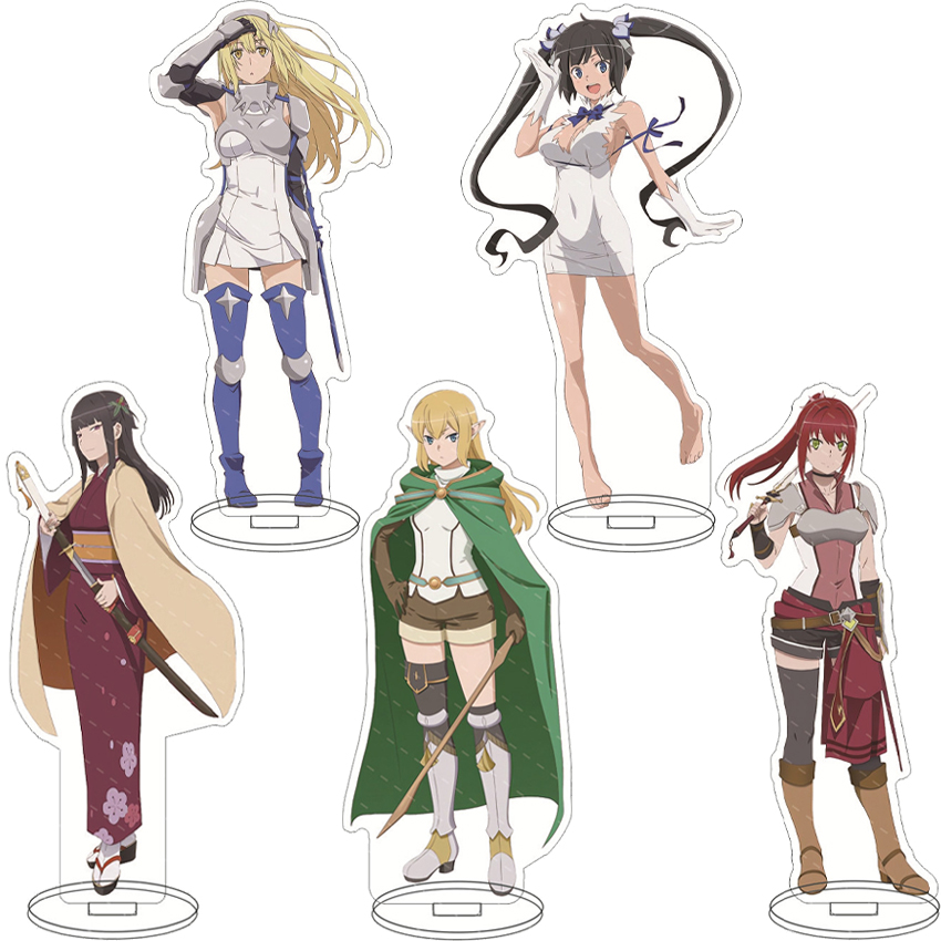 Figur Anime 16CM: Salahkah Men - Figma Stand Set ulasan dan harga