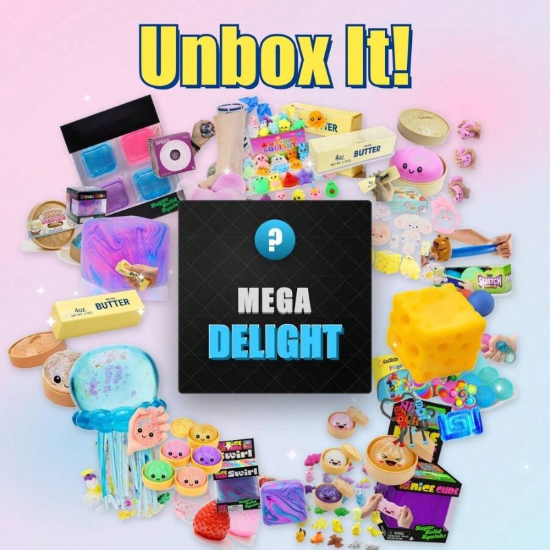 Mainan Fidget Lucu Penghilang  - Mystery Box Blind Bag ulasan dan harga