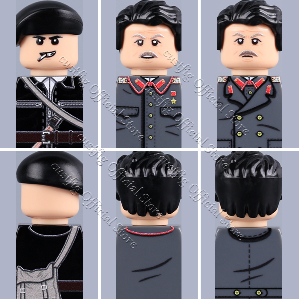MOC Figur Tentara Soviet Milit - Lego Minifigure Holder ulasan dan harga