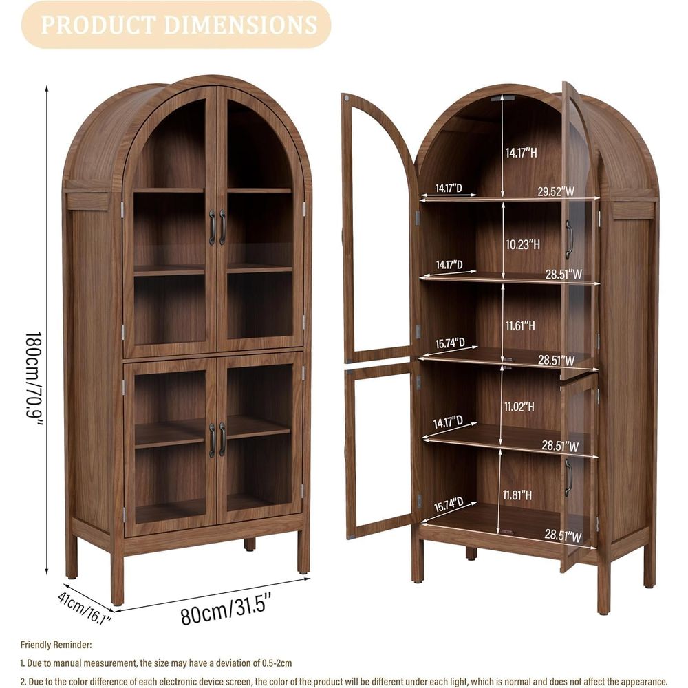 Lemari pajangan akrilik walnut - Display Case Acrylic ulasan dan harga