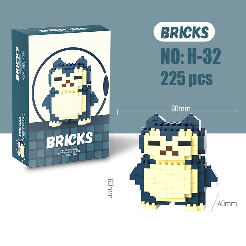 Blok Bangunan Mikro Pokemon Pi - Building Block Mini ulasan dan harga
