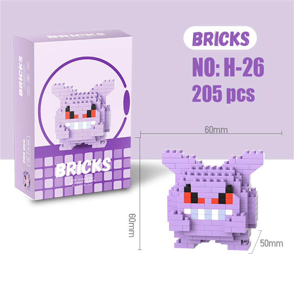 Blok Bangunan Mikro Pokemon Pi - Building Block Mini ulasan dan harga