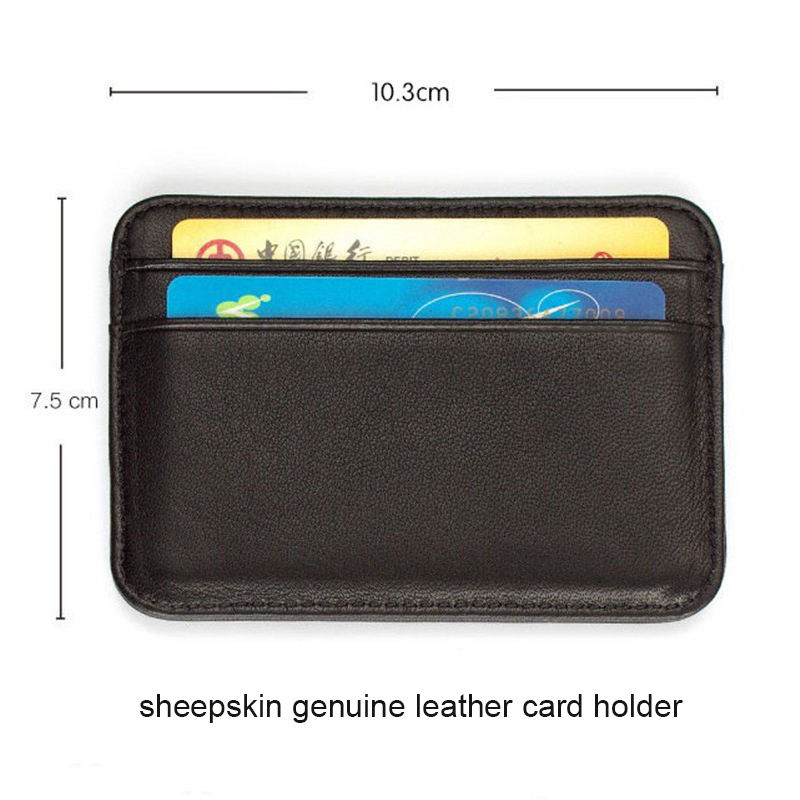 Dompet Kartu Kulit Asli Pria,  - Card Top Loader ulasan dan harga