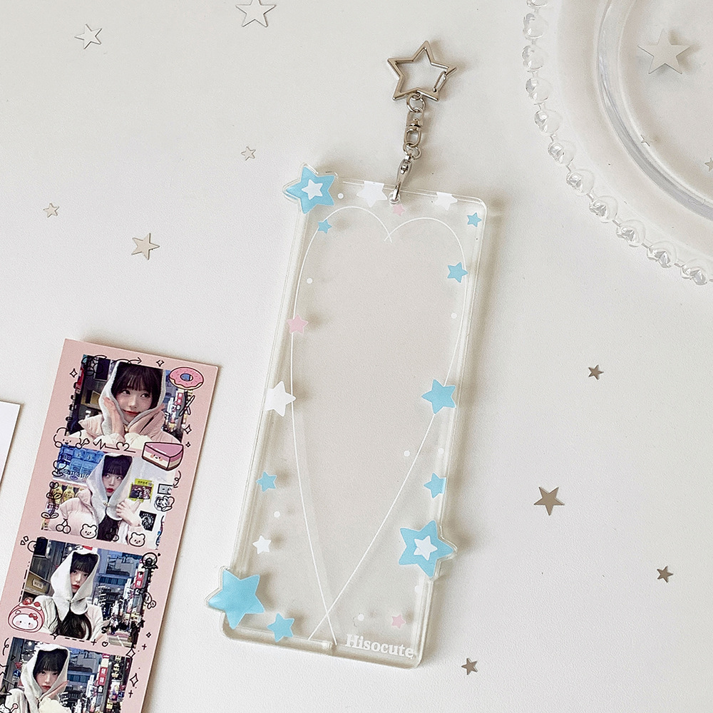 Ins Wind Star Life Set Kartu E - Display Case Acrylic ulasan dan harga