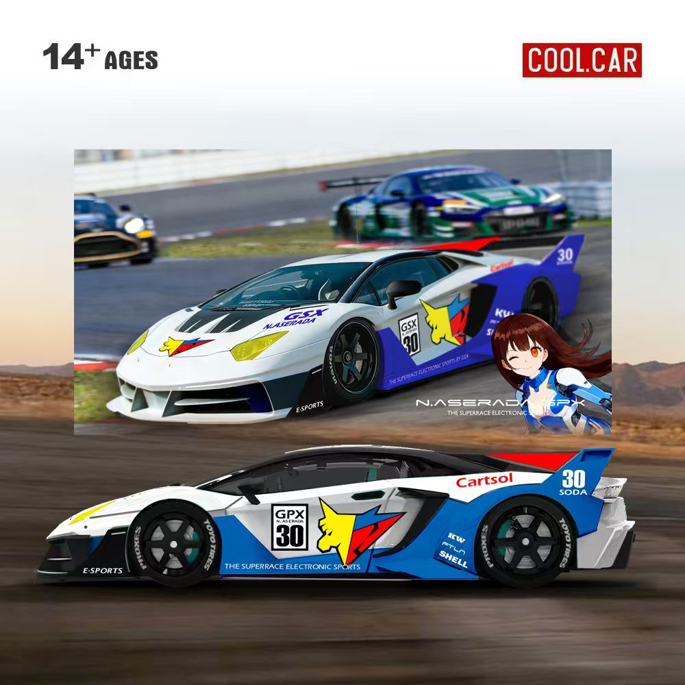 Mobil Keren 1:64 GTEVO Superra - Die Cast Car 1 64 ulasan dan harga