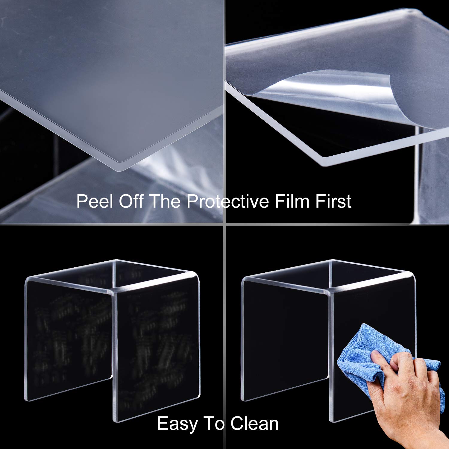 Rak Display Akrilik Bentuk U 1 - Pop Display Shelf ulasan dan harga