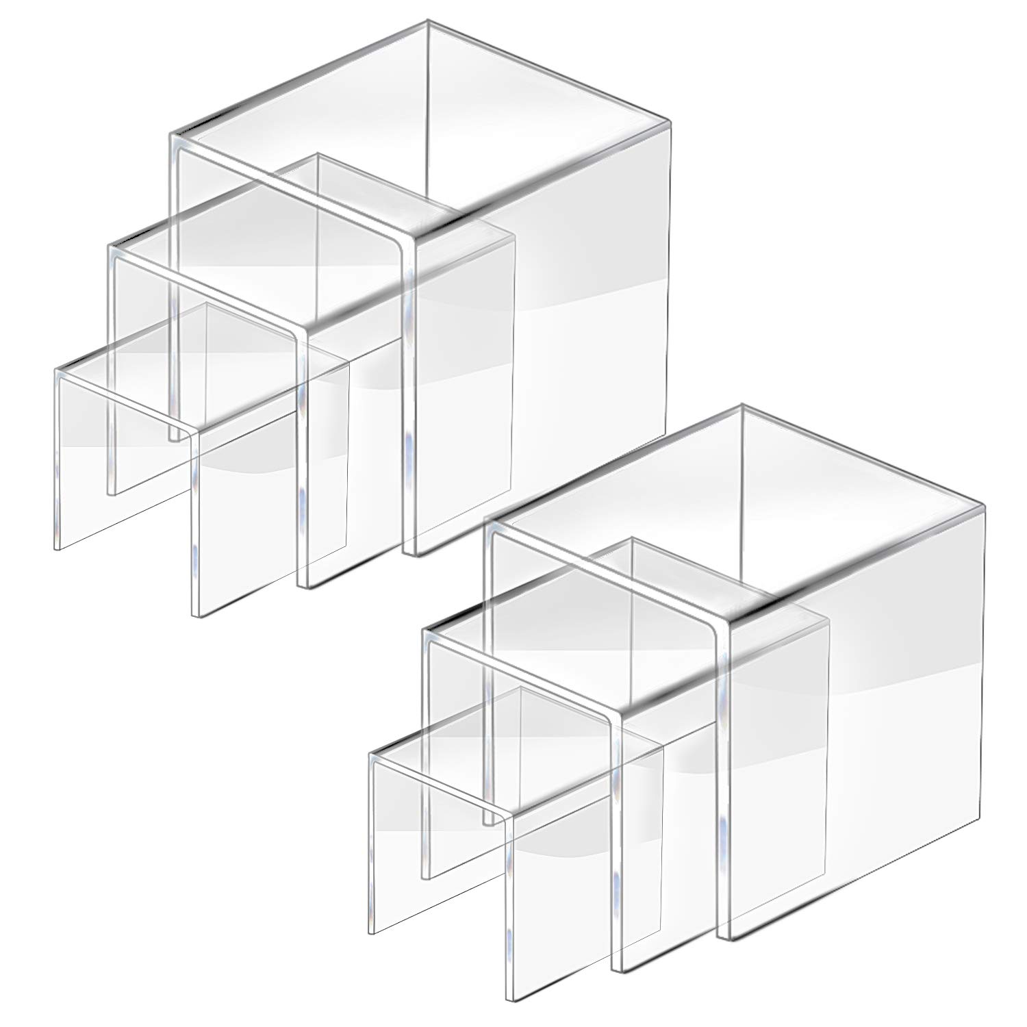 Rak Display Akrilik Bentuk U 1 - Pop Display Shelf ulasan dan harga