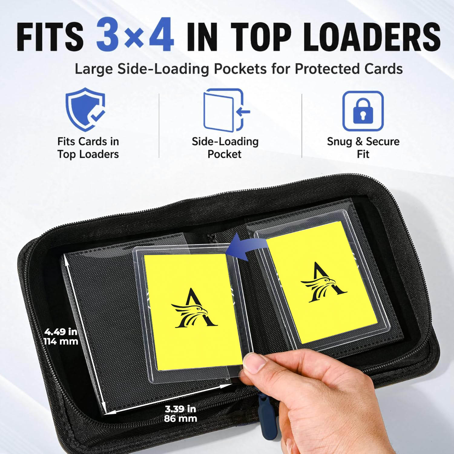 Binder Top Loader, 1 Kantong u - Card Top Loader ulasan dan harga