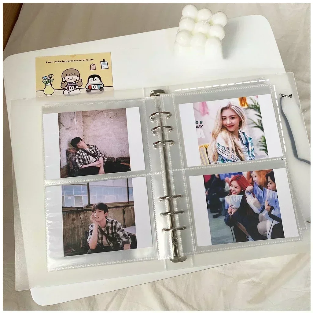 1-4 Grid Transparan Photocard  - Card Penny Sleeve ulasan dan harga