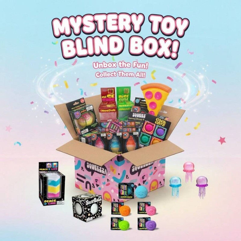 2026 Hot Cute Cube & Ocean Squ - Mystery Box Blind Bag ulasan dan harga