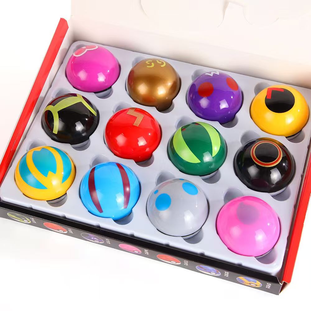 Figur Pokemon 12 Buah/Set Bola - Vinyl Figure Blank ulasan dan harga