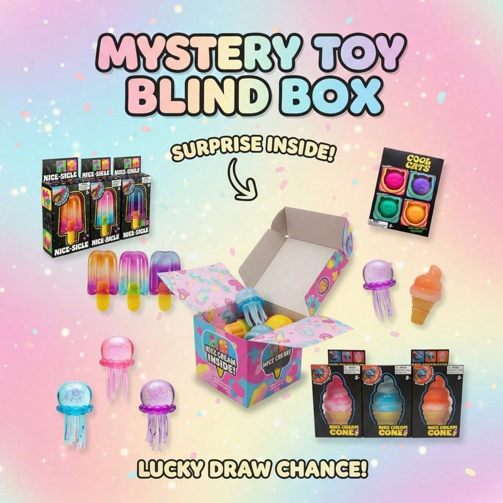 100+ Buah Figur Squishy Aneka  - Mystery Box Blind Bag ulasan dan harga