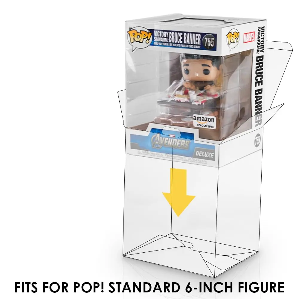 Pelindung Kotak Plastik PET Tr - Funko Pop Protector ulasan dan harga