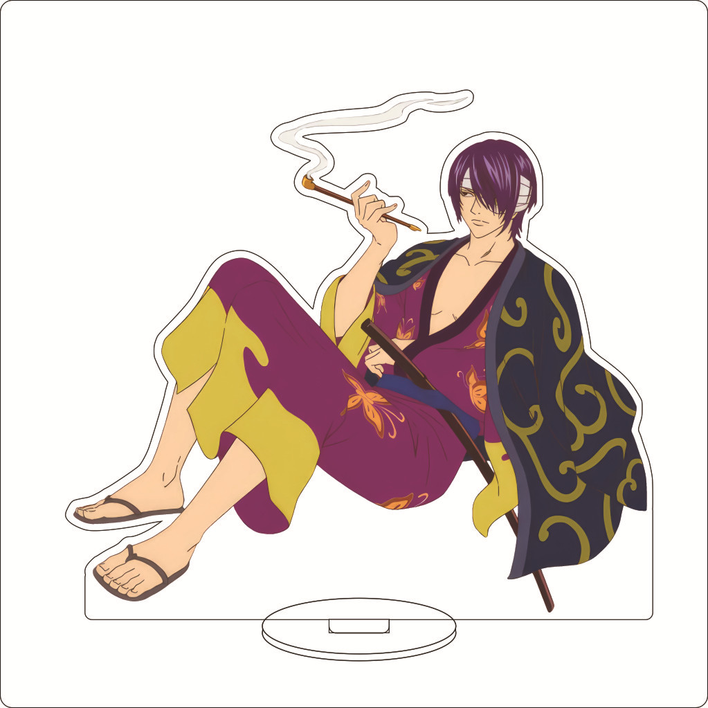 16CM Anime Gintama Sakata Gint - Figma Stand Set ulasan dan harga