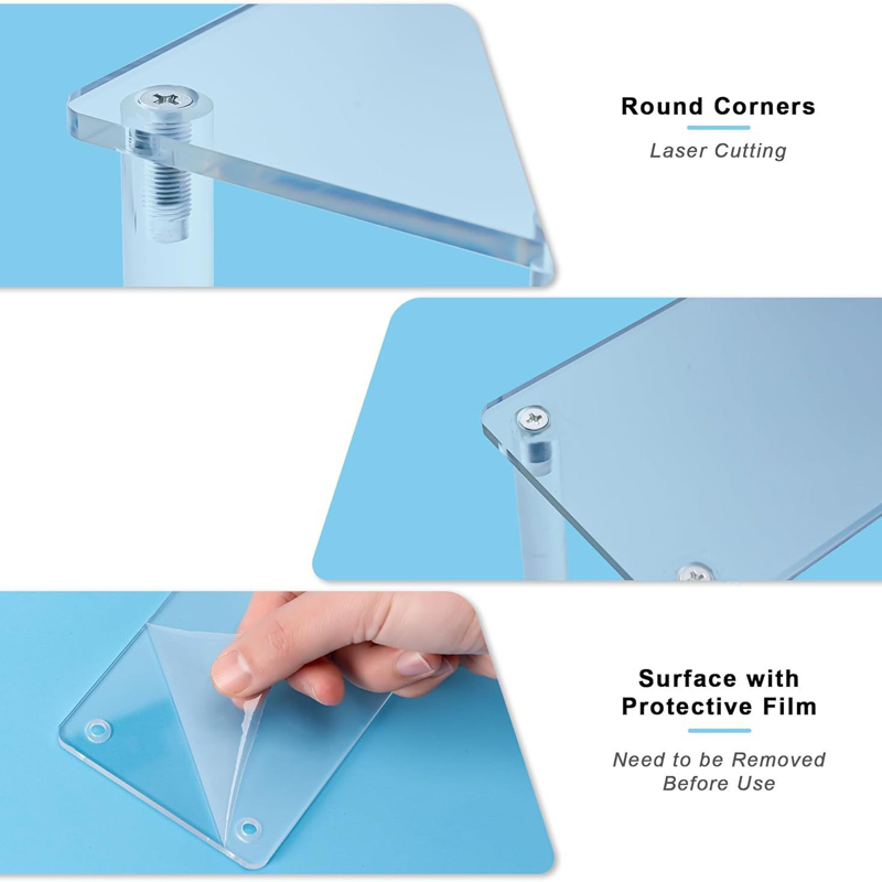 Rak Display Akrilik 1-4 Tingka - Pop Display Shelf ulasan dan harga