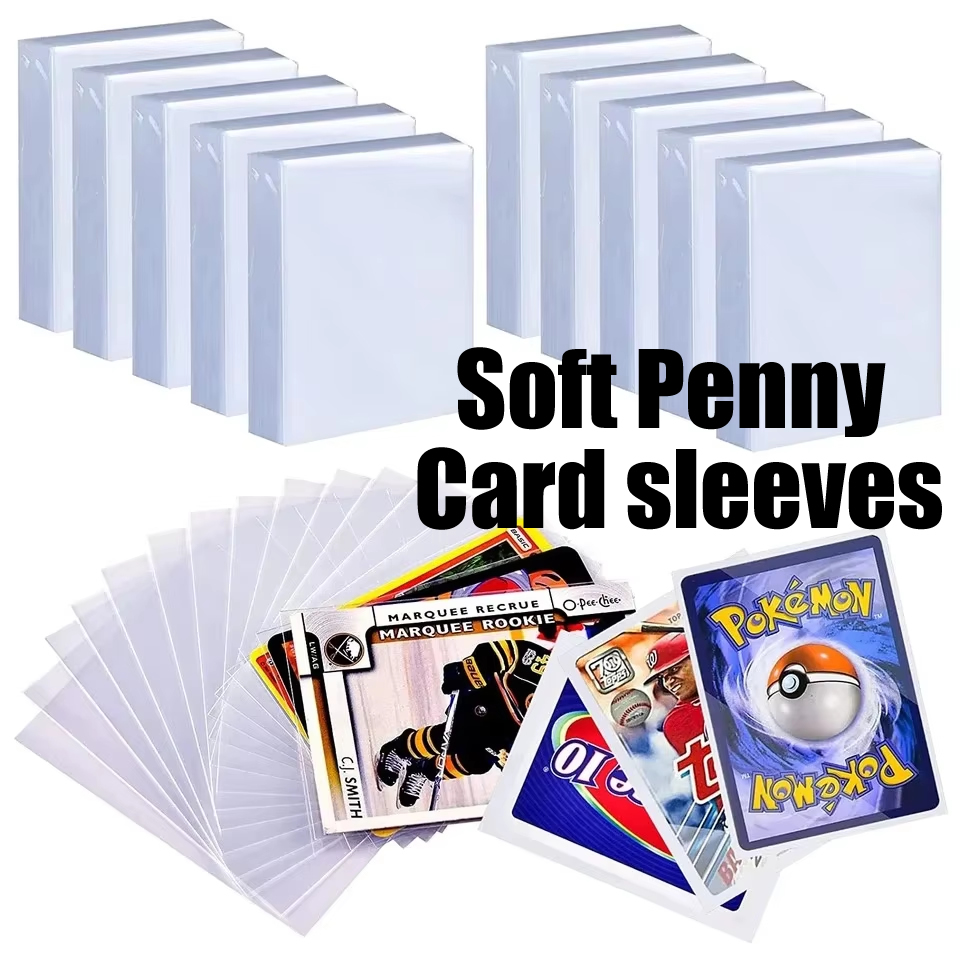 100-600 Buah Sarung Kartu Kera - Card Penny Sleeve ulasan dan harga