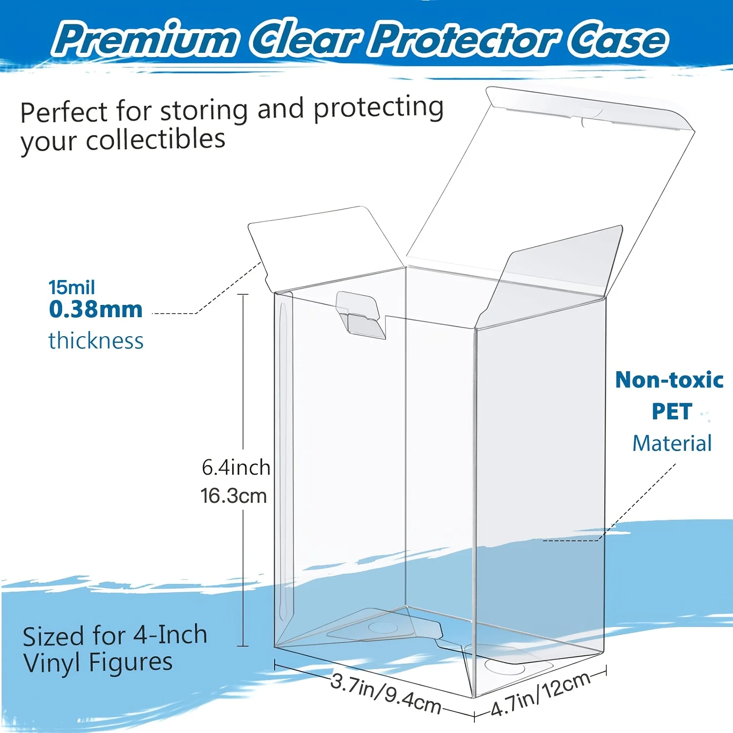 Kotak Display Pop Transparan K - Pop Display Shelf ulasan dan harga