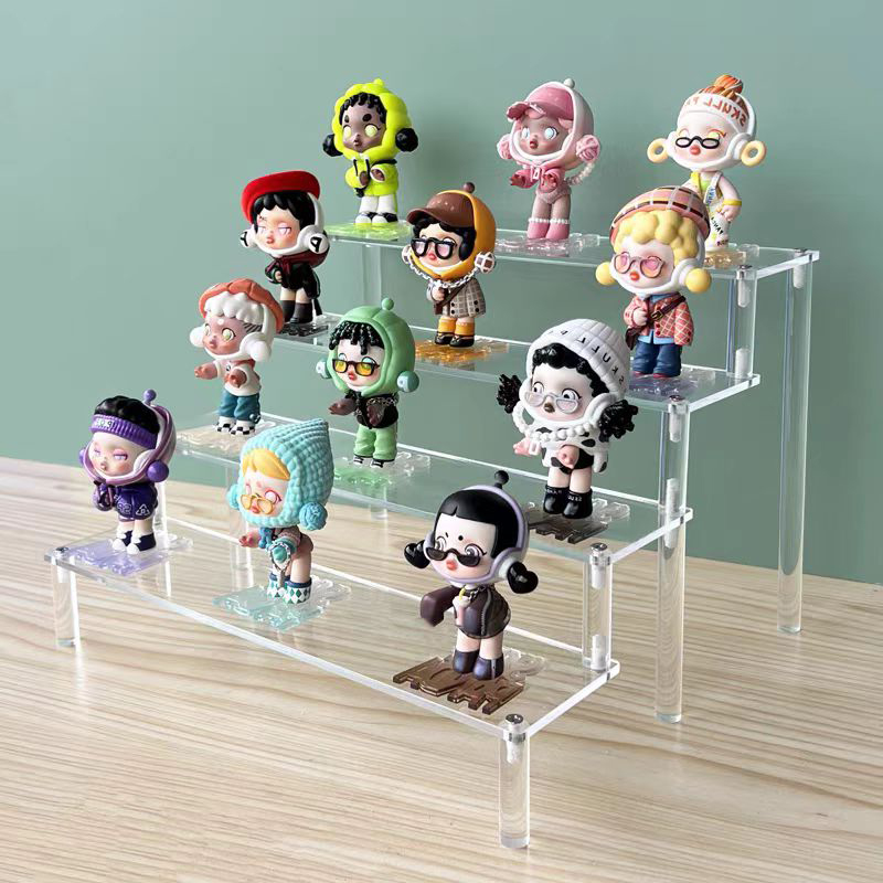 Rak Pajangan Akrilik Hitam Ber - Pop Display Shelf ulasan dan harga