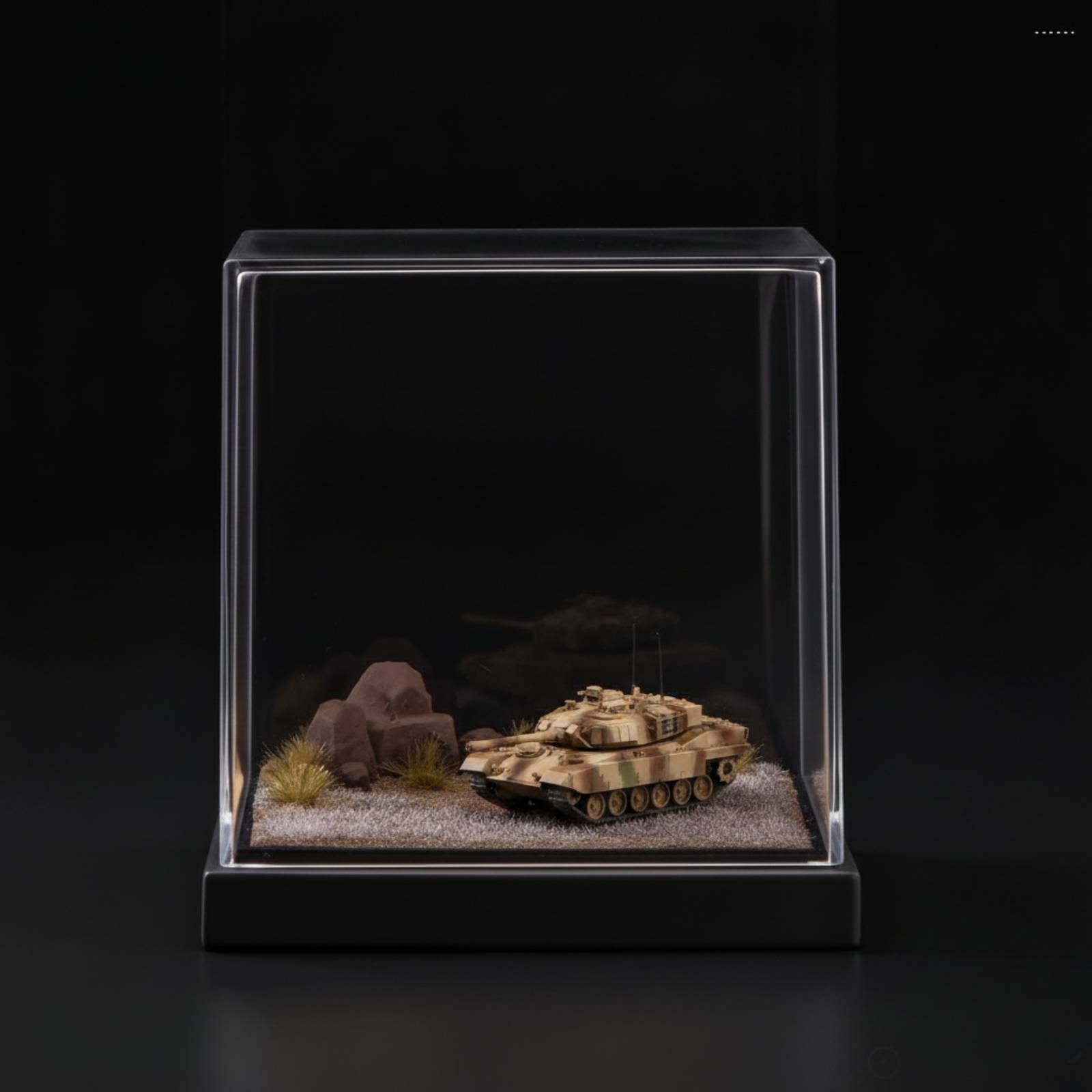 Alas Diorama dengan Penutup Ak - Display Case Acrylic ulasan dan harga
